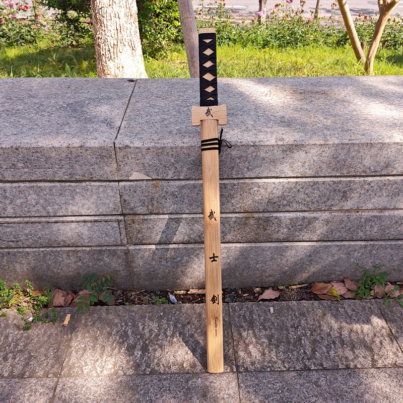 자연 대나무 사무라이 검-73cm