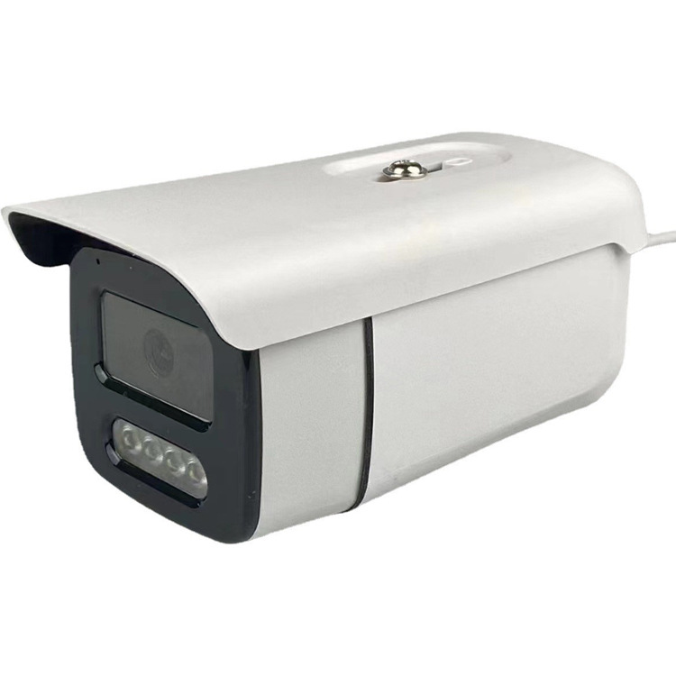 Sistema de monitoreo de cámara de red Monitoreo de construcción Monitoreo a todo color de luz blanca 4 millones de cámaras IP POE