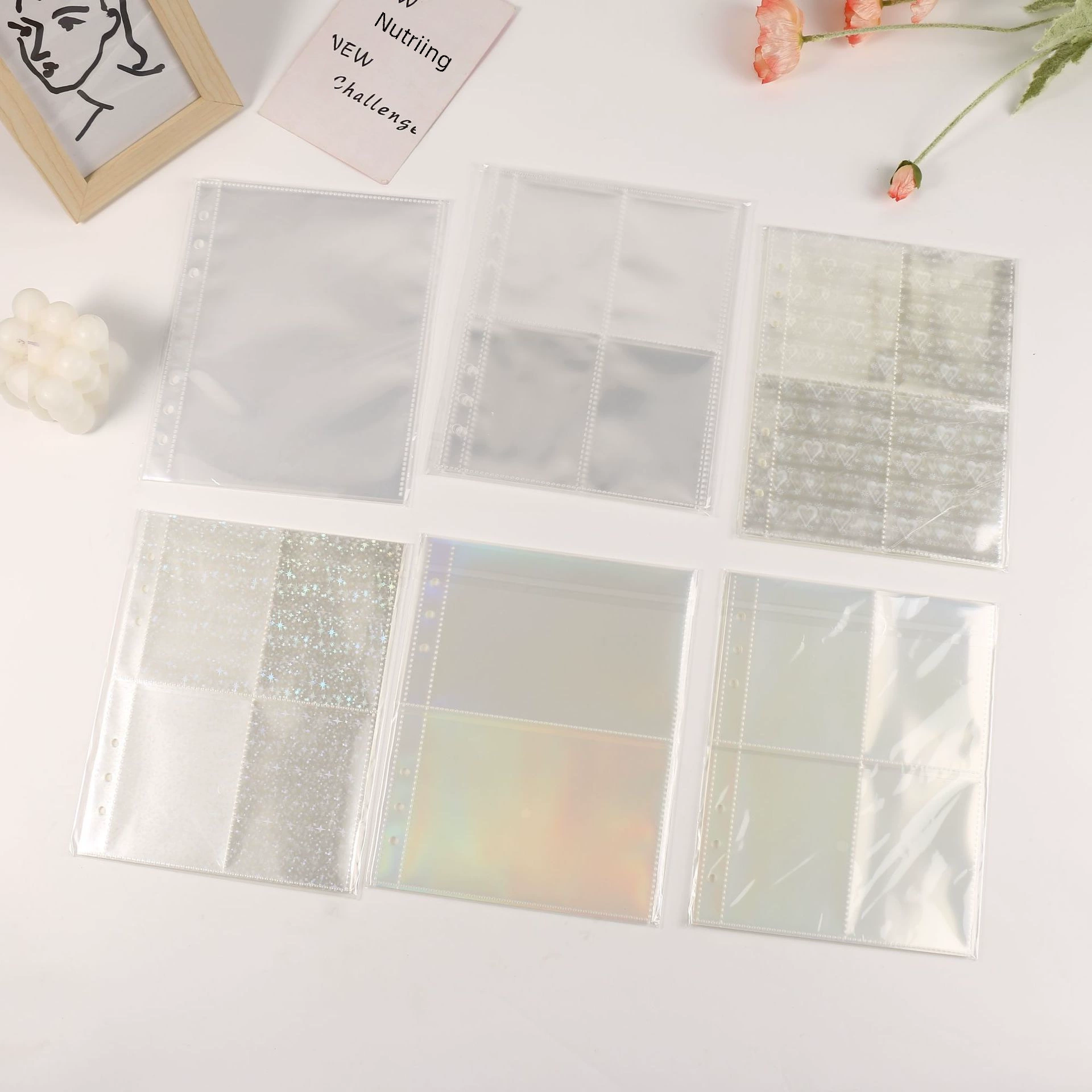 Polaroid, карточная книга, фото, система хранения, 2 элемента, лист вырывания