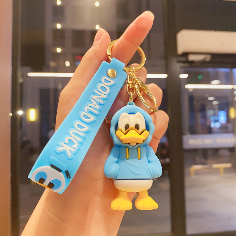 新型のかわいいアニメのガードルの動物のキーチェーンのシリコンの子供の包みの部品の小さい掛け物の贈り物のアクセサリの卸売り|undefined
