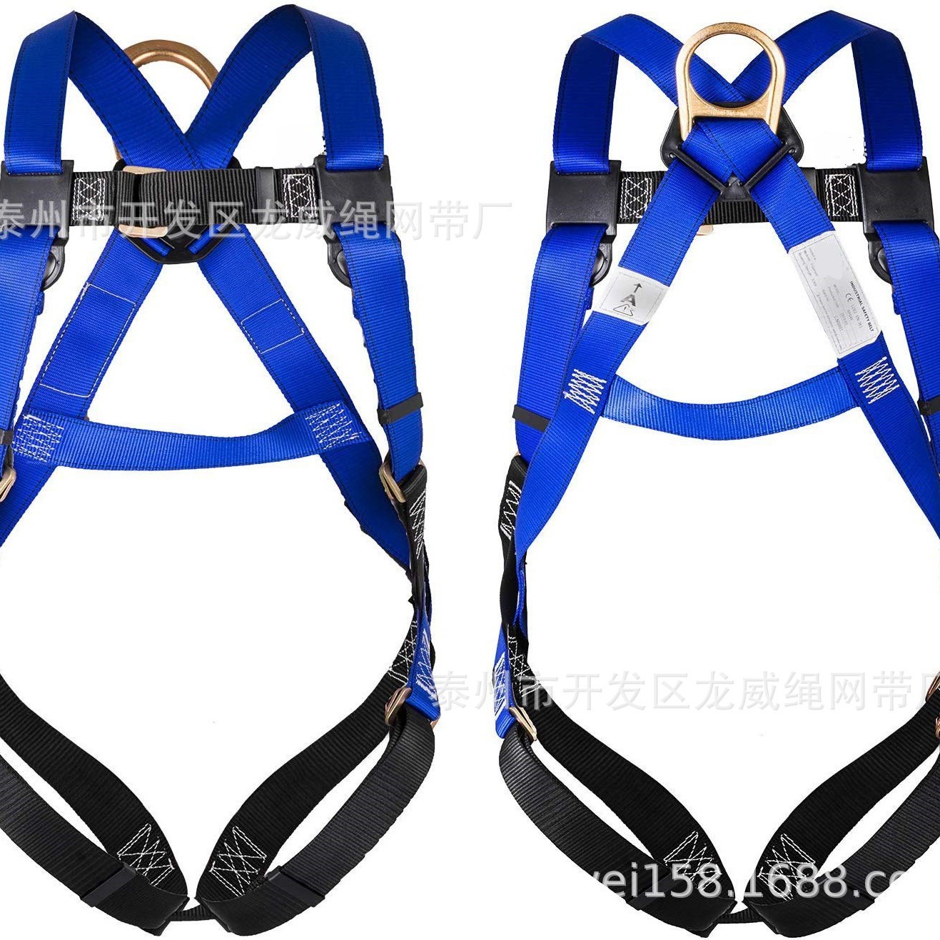 涤纶欧式护腰带 欧式全身电工带 五点式全身安全带 双背式安全带