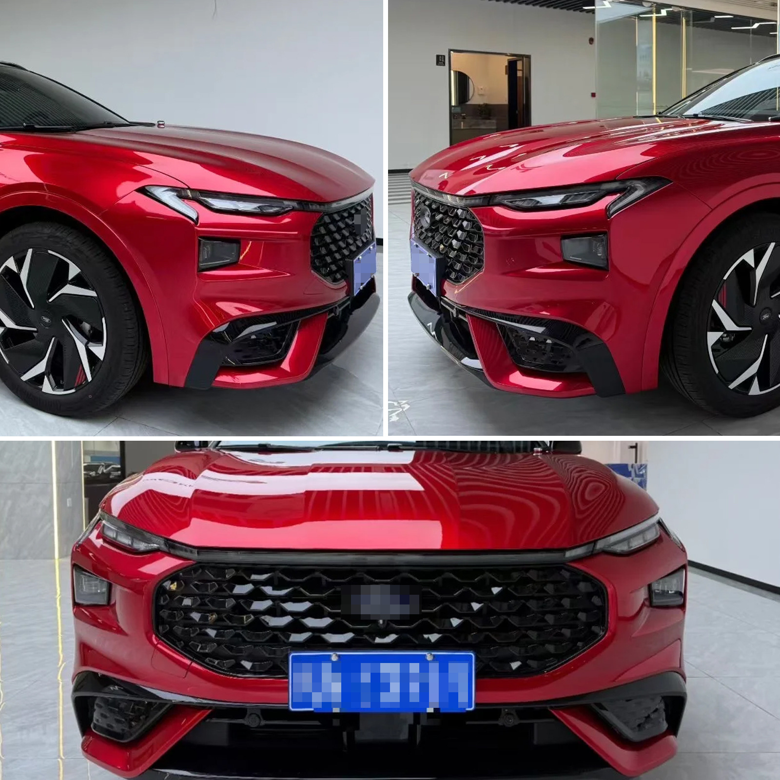 Cross-Border Supply of High-Quality Tpu Color-Changing Film Ppf Ultra-Bright Metallic Red Car Color-Changing Protective Film Anti-Scratch