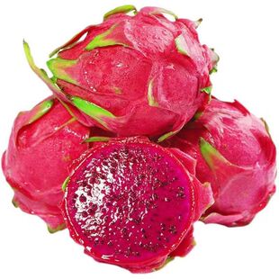 Fire Dragon Fruit Red Heart Целую коробку из свежего красного мяса фрукты дракона 5 фунтов 8 фунтов за один кусок