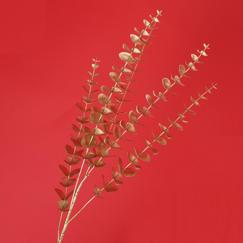 Flores de Año Nuevo de siete colores cordier oro hojas accesorios de simulación de barril de bendición yugaly Ginkgo Año Nuevo sala de estar materiales de arreglos florales