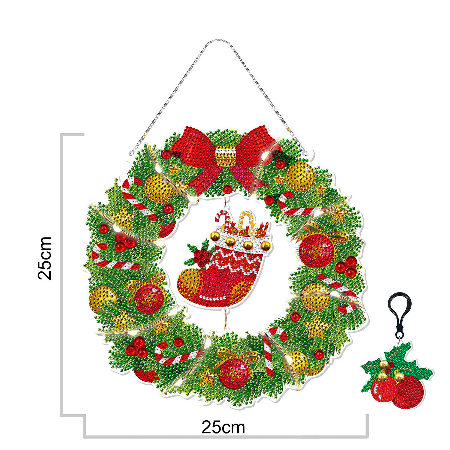 Fashion Animal Santa Claus Pvc Diamond Painting display picture 4