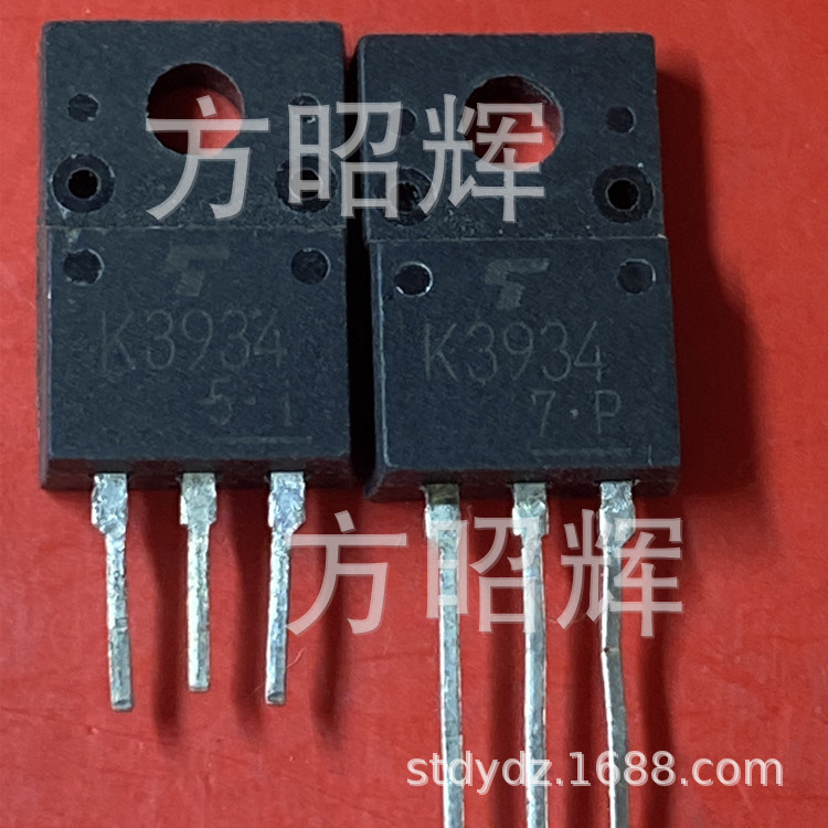 拆机场效应管2SK3934 K3934 K15A50D TK15A50D 500V 15A电脑测好
