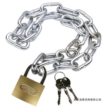 链条锁自行车锁电动车锁摩托车防盗锁铁链锁链子锁大门锁推拉门锁