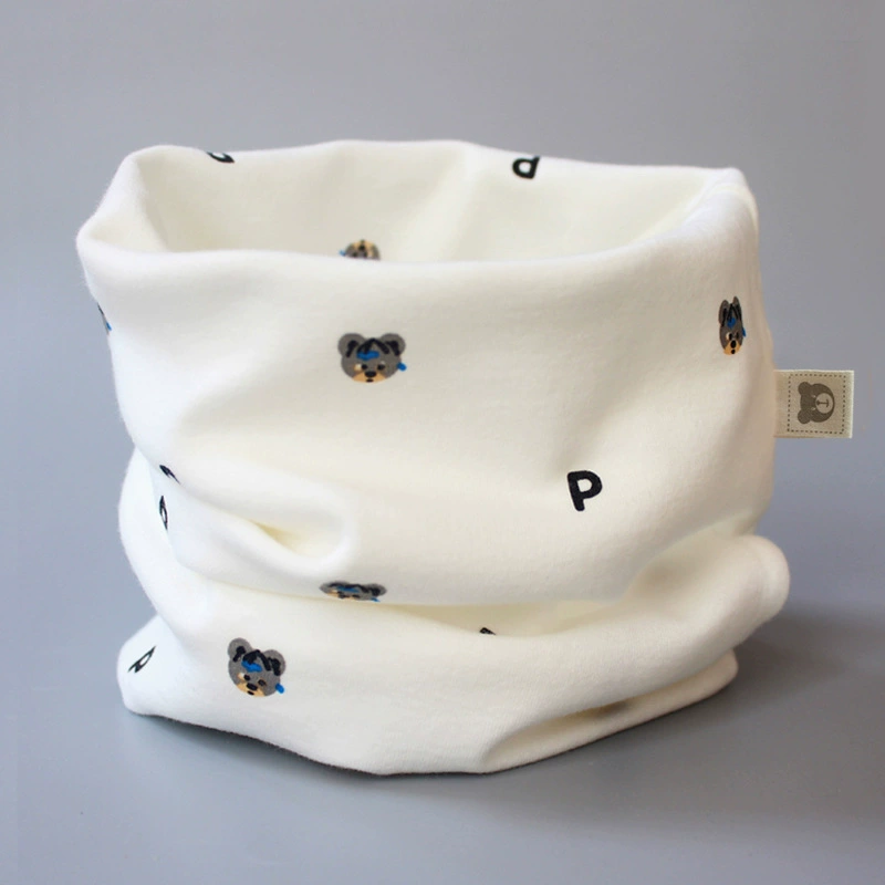 Категория: детский шейный шарф из чистого хлопка для маленьких девочек, осенне-зимний шейный шарф для мальчиков, детский зимний детский ветрозащитный и теплый шарф-пуловер