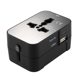 Gift multi-function conversion plug overseas travel adapter wholesale factory direct global universal conversion plug