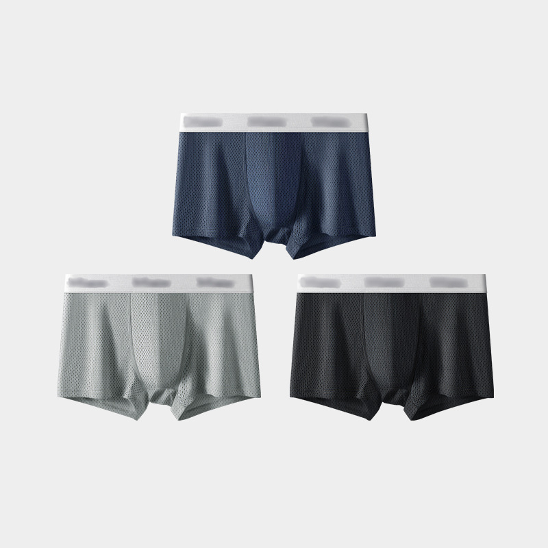 블랙/네이비블루/라이트그레이 [3팩]