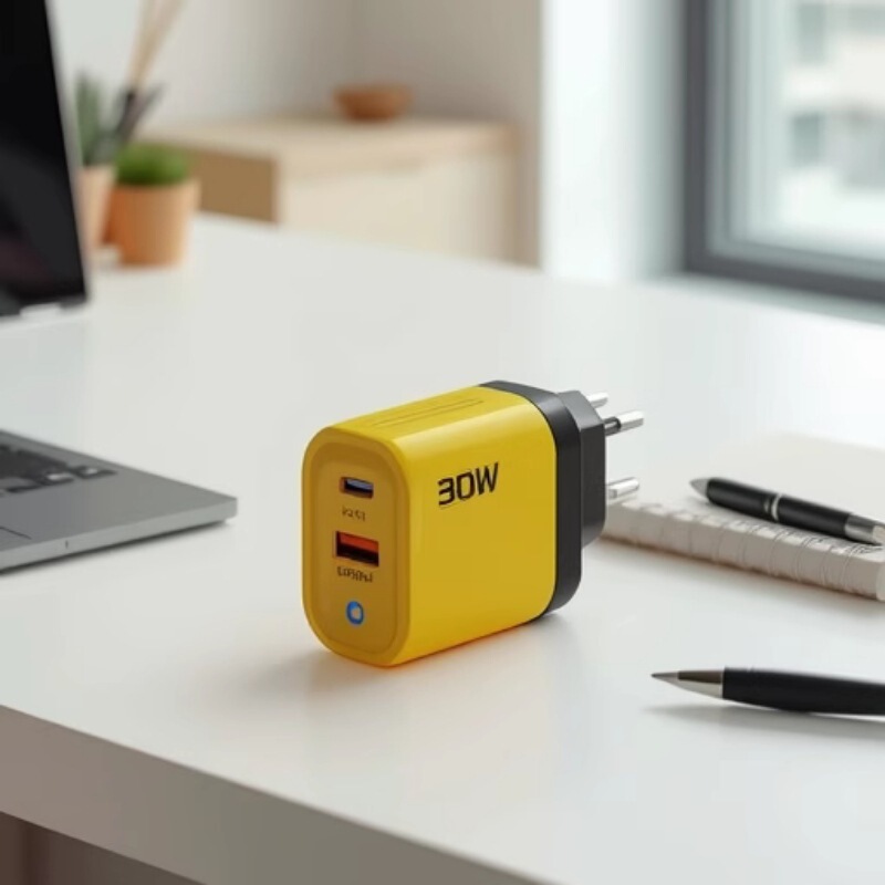 Adapter 12W30W mobile phone fast charging head TYPE-C USB multi-port charging head European and American British PD fast charging head