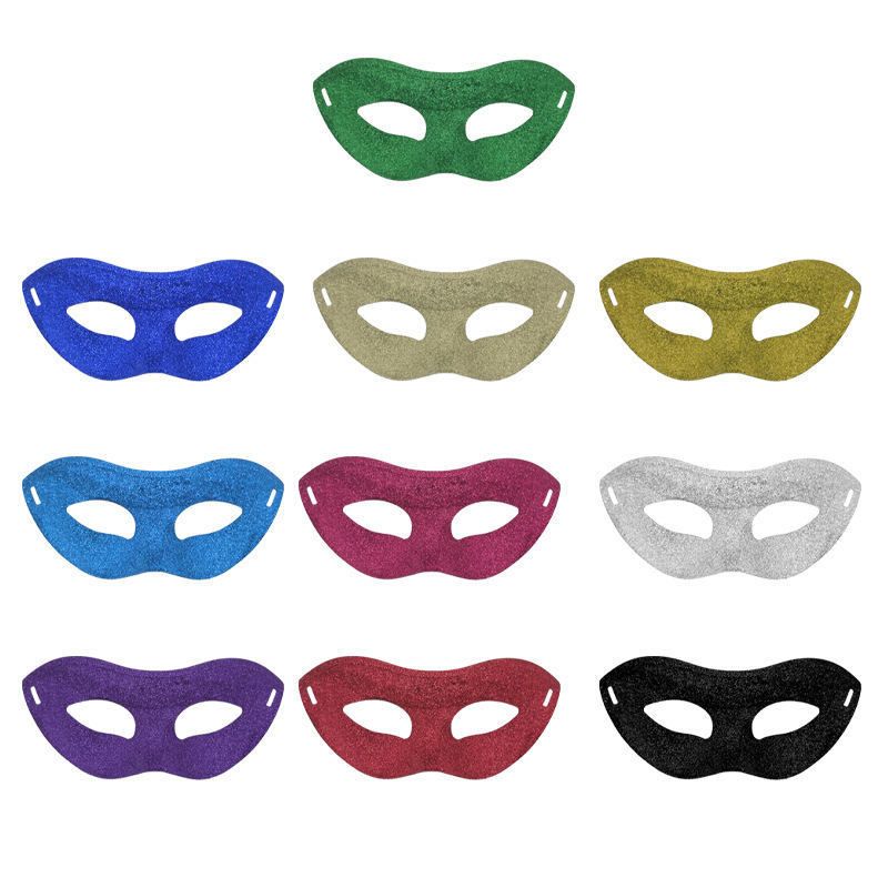 Máscaras falsas de mitad de cara máscaras de fiesta privada máscaras de Halloween máscaras de fiesta máscaras de película máscaras de vestir