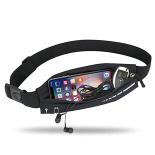 2023 New Running Sports Waist Bag Sports Outdoor Waterproof Mobile Phone Waist Bag Men's and Women's Invisible Stretch Fitness Waist Bag