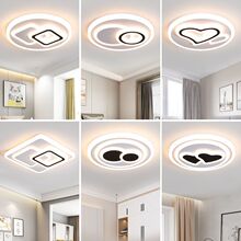 客厅灯led长方形灯具大气家用圆形房间卧室灯套餐灯饰餐厅吸顶灯