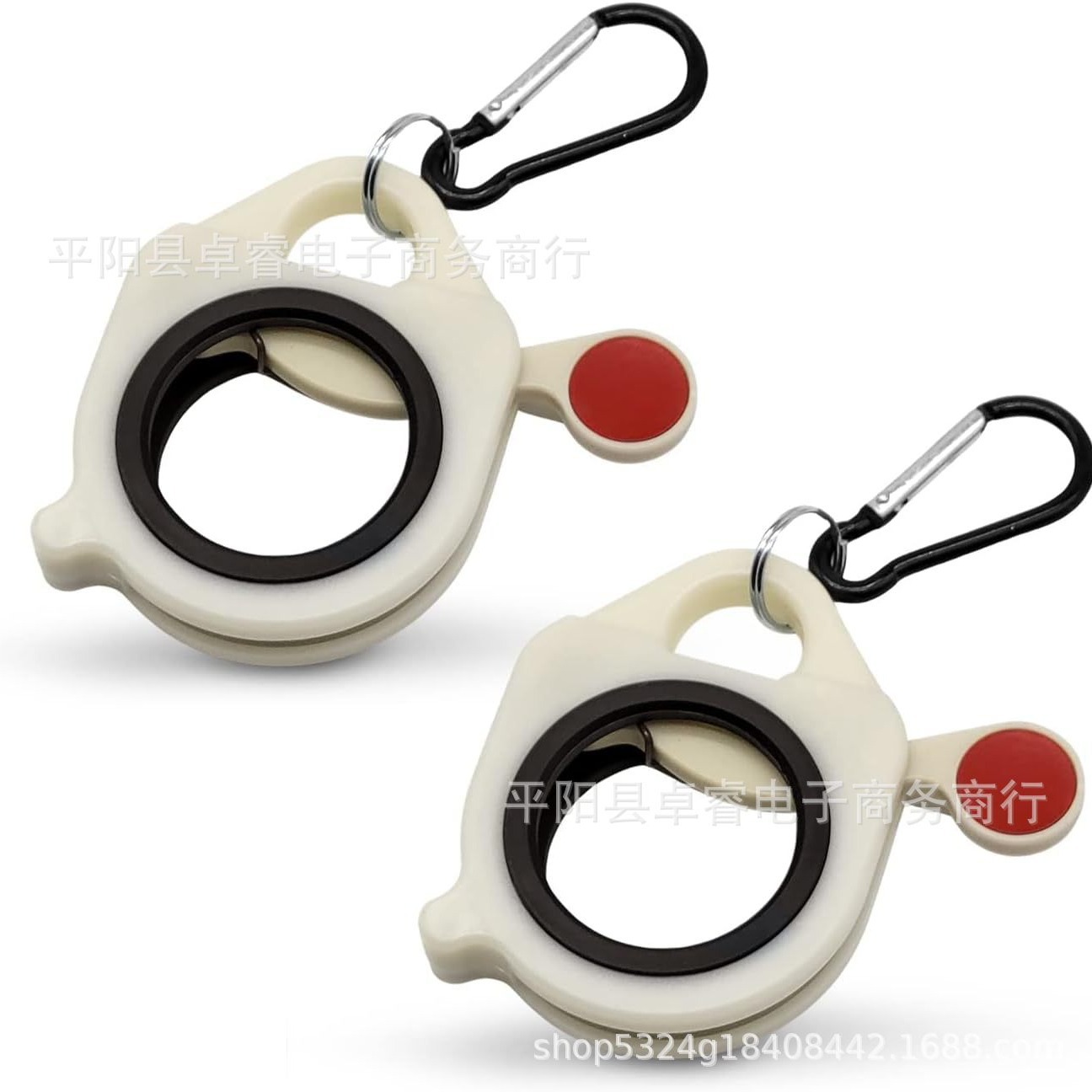 Nuevo producto transfronterizo, limpiador de bridas luminosas, herramientas de hardware portátiles, almacenamiento y clasificación, nuevo dispositivo de almacenamiento fluorescente