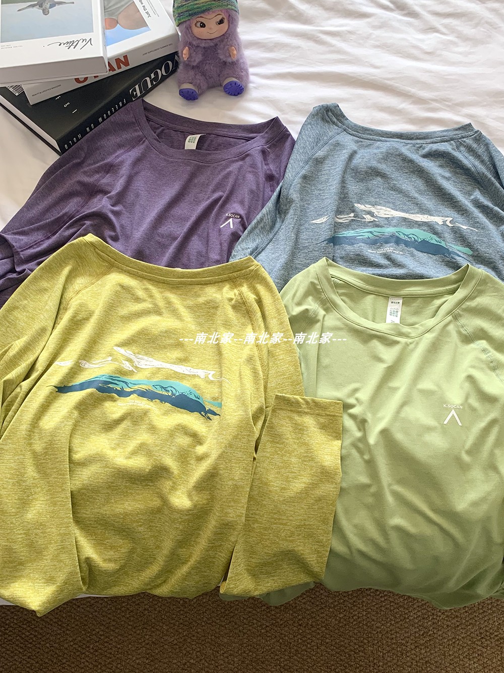 Breathable and Oxygen-Permeable~Mountain-Style Outdoor Cool-Touch Sunscreen Breathable Quick-Dry Long-Sleeve Couple's Sports Printed T-Shirt