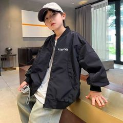 男童春秋款2025新款儿童春秋装棒球服中大童夹克炸街帅气上衣潮流