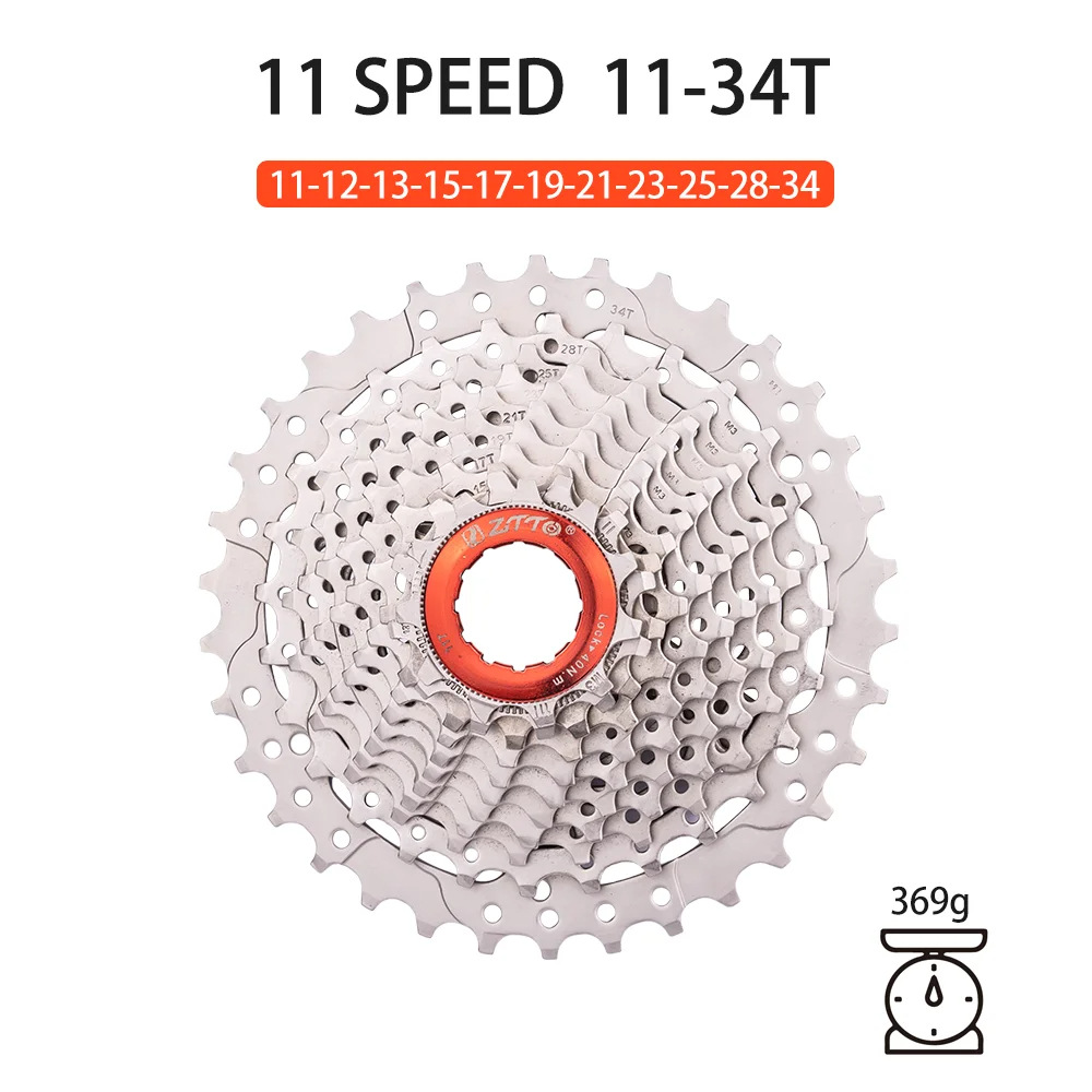 11 velocidades 34T plata