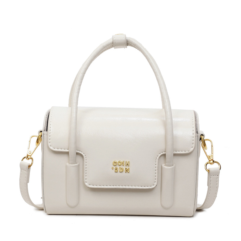 Bolso cuadrado pequeño de mano de tendencia retro coreana 2025 nuevo bolso de hombro de moda salvaje popular bolso de mensajero de alta gama