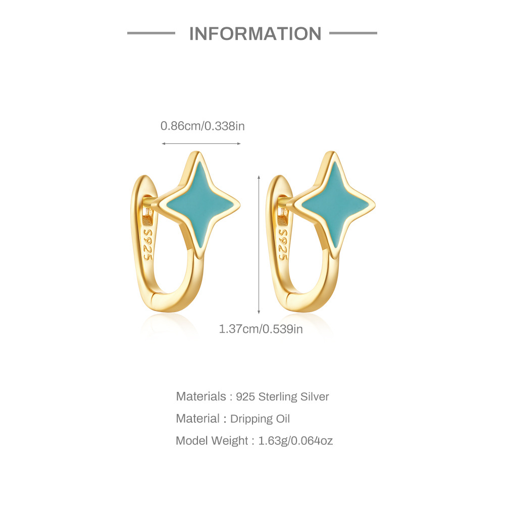 5g Weight 925 Sterling Silver Ear Needle Material Zircon Inlay Material Earrings Classification 1 Pair Quantity Holiday, Banquet, Daily Occasion 925 Sterling Silver Material Geometric Pattern Women's Gender Plating Design Simple Style Style 1 Pair 925 Sterling Silver Zircon Geometric Earrings 2