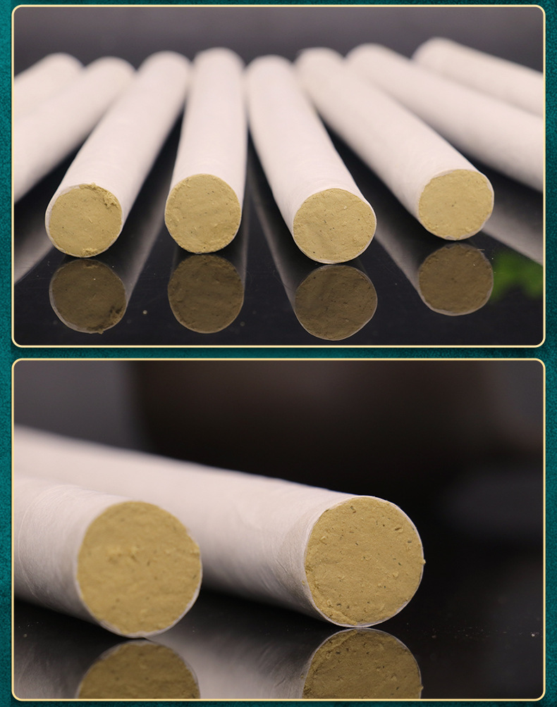 Five Year Aged Moxa Sticks Ai Tiao Moxibustion Rolls for Warming Therapy quality and texture
