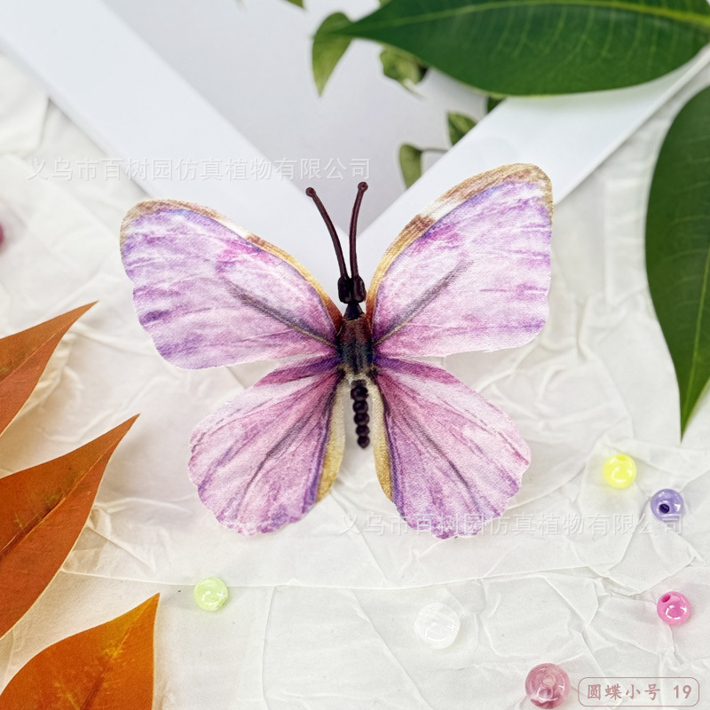 仿真花仿真蝴蝶 3D打印立体蝴蝶DIY高跟鞋鞋花饰品装饰配件氛围感|undefined
