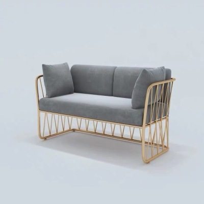 Sofá pequeño, tienda de té de leche, café, sofá de tarjeta para dos personas, sala de estar, postres, mesas y sillas, combinación simple image 9