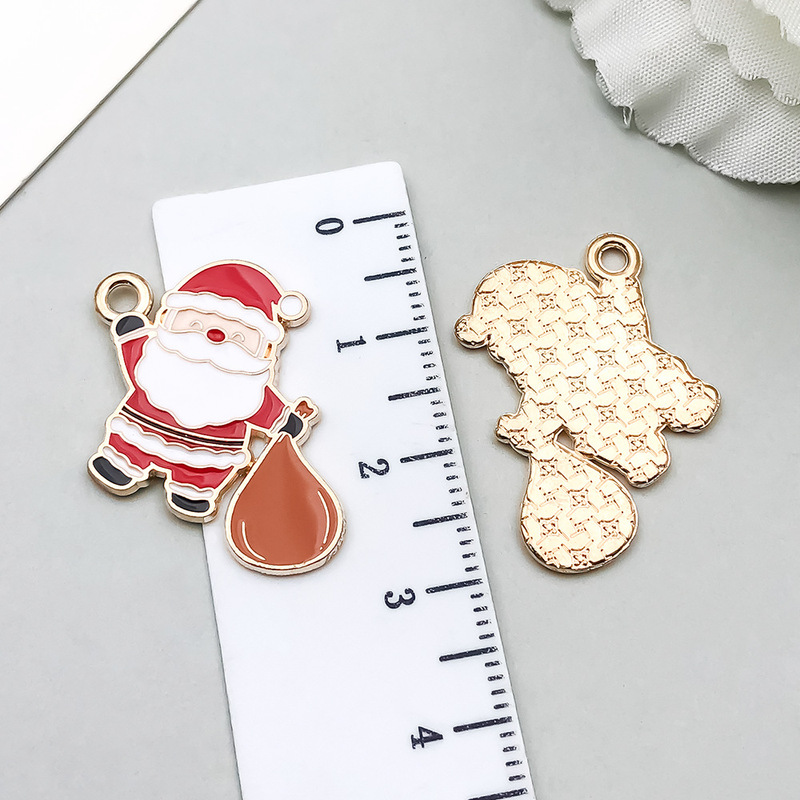 国境を越えて人気がある20種類の滴油合金クリスマスシリーズペンダントdiyブレスレットネックレスアクセサリー|undefined