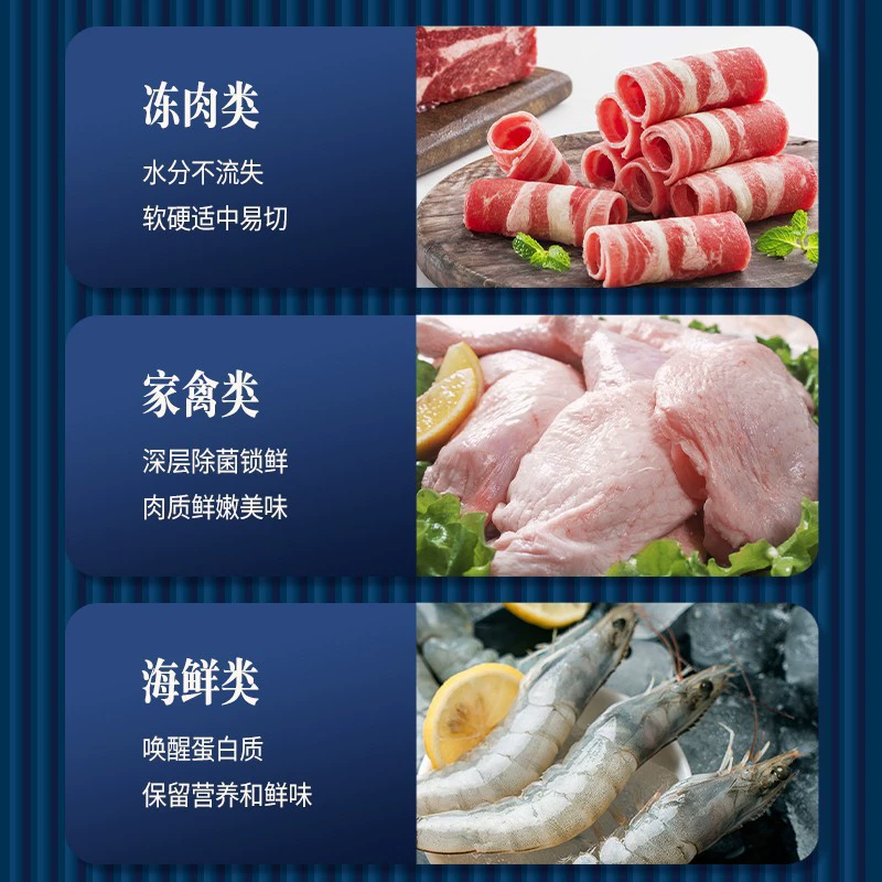 Границориежим быстрого размораживания машина бытовая консервация продуктов и дефростинг устройство артефакт умная постоянная температура разморозка мяса быстрая разморозка