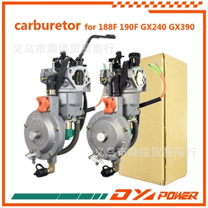 188F 190F Gx420 15Hp 16Hp üçün İkili Yanacaqlı Karbürator