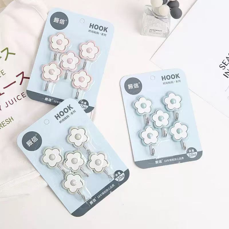 Gancho adhesivo fuerte detrás de la puerta de almacenamiento de ropa gancho de pared de cocina de pared de carga pegado sin marcas gancho adhesivo sin perforación