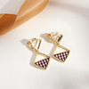 Advanced ear clips with tassels, high quality retro earrings, no pierced ears, light luxury style, wholesale