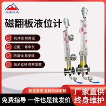 厂家直销磁翻板液位计不锈钢磁翻板液位传感器刻度表浮子球水位计