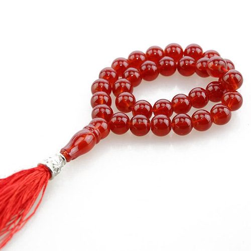 33 pieces of 12mm large crystal Muslim prayer beads Tasbih, cross-border wholesale supply, dropshipping one piece at a time