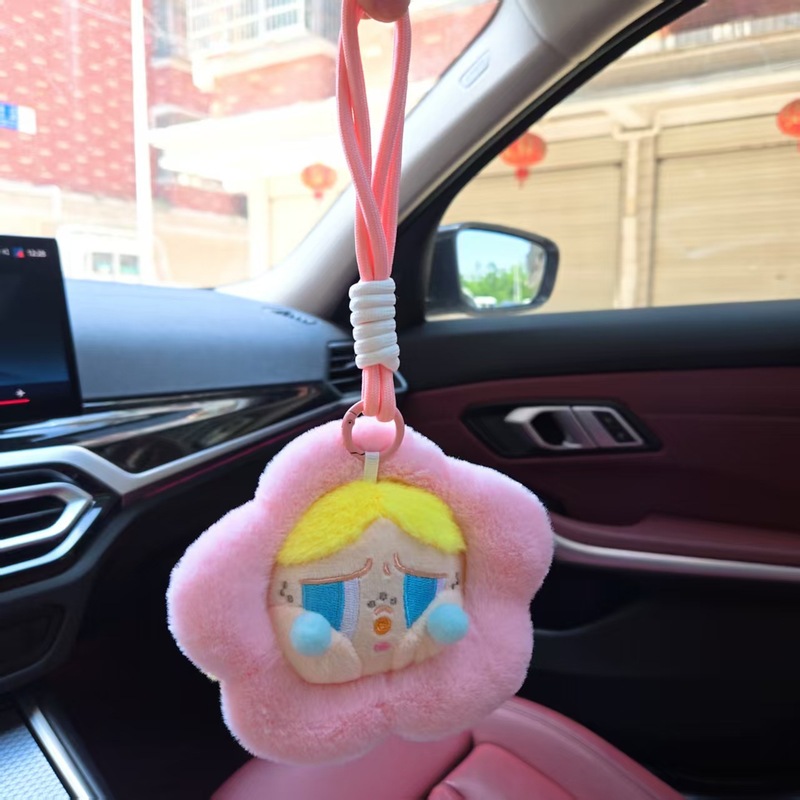 インターネット有名人 Dudu 女の子花ぬいぐるみペンダント醜いかわいい泣いている赤ちゃんバッグペンダントキーホルダーコンプ人形卸売|undefined