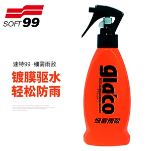 Soft99 avtomobil şüşəsi üçün suya davamlı sprey, güzgü su itələyici.
