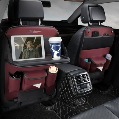 series 3 series 7 series: Car table board - upgraded-with-table-board-wine-red-bmw-2
