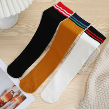 儿童中筒袜女童长筒袜男童足球袜宝宝半高筒袜秋冬季学生小腿袜子