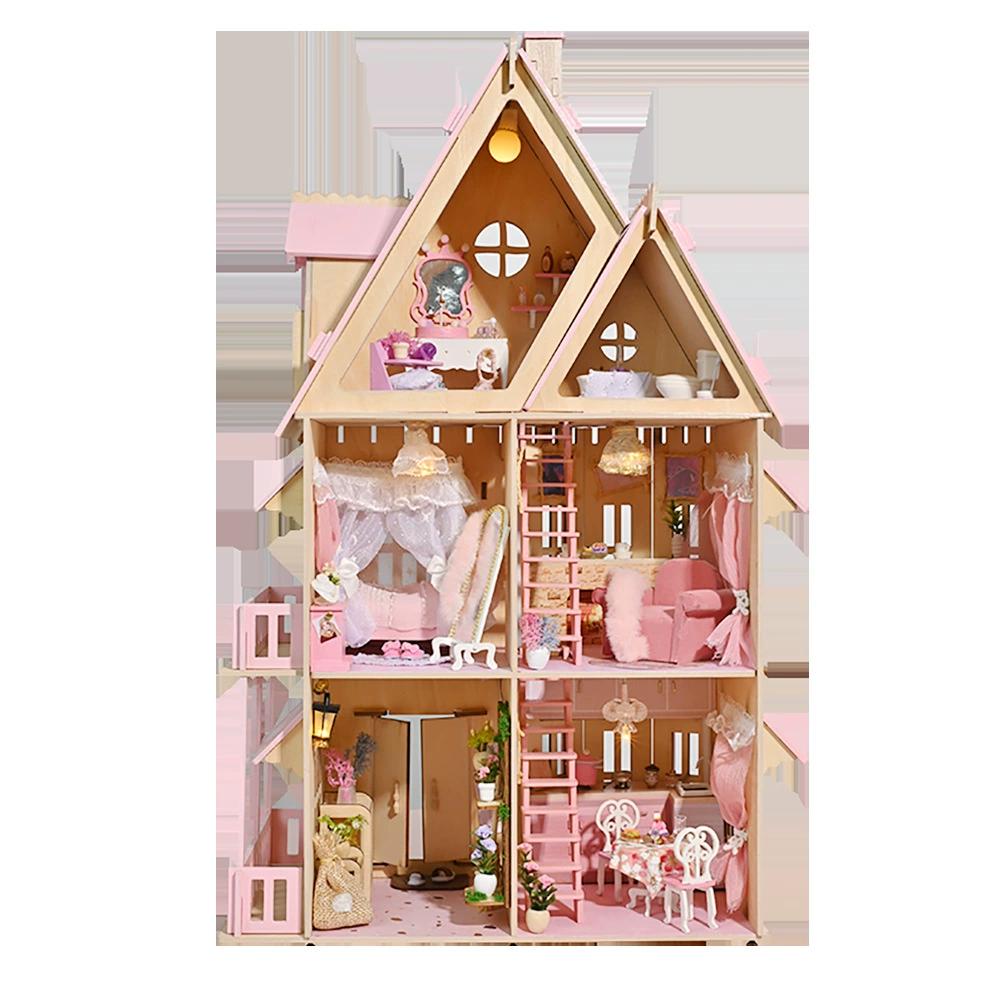 Конструктор кукольный дом «Принцесса» — много комнат, набор (Sweetheart Princess Room), подарок на день рождения