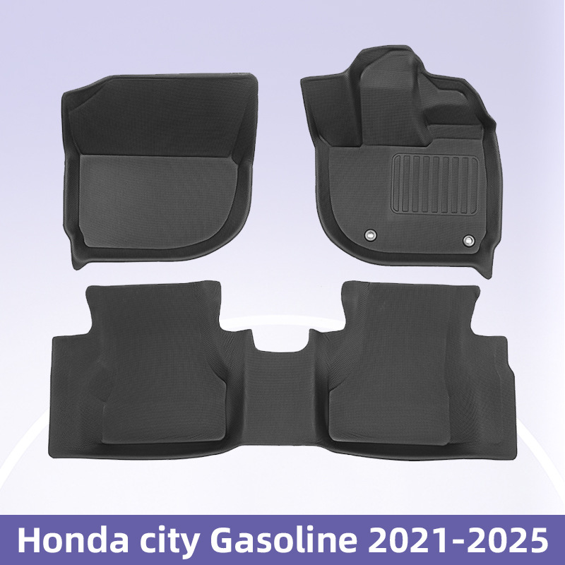 Aplicable a Honda City Fuel 2021 - 2025 3D para todo el tiempo material XPE almohadilla de pie almohadilla del maletero