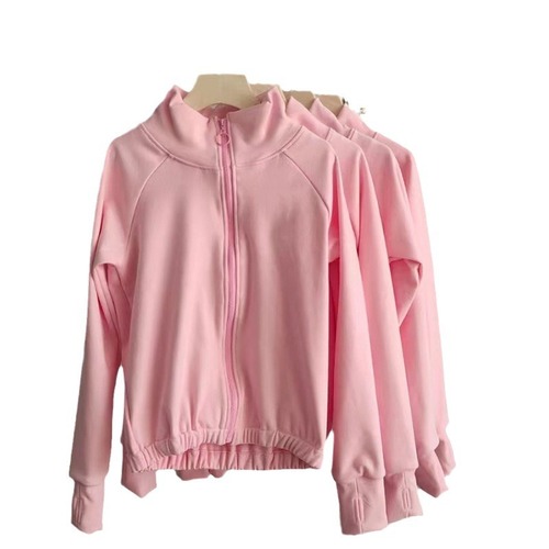 Delong yoga clothes, children's dance clothes, long-sleeved suits, children's exercise clothes, folk dance, Chinese dance, girls' ballet