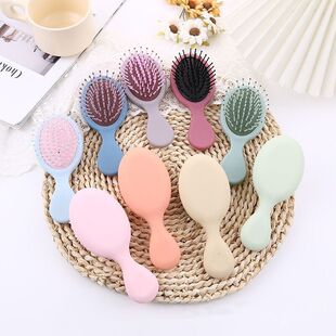 Internet Celebrity New Macaron Color Air Cushion Comb Girl's Small Cushion Hair Comb Portable Anti-static Home Comb