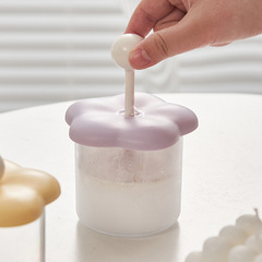洗顔料泡立て器携帯押し式シャンプー泡立て器家庭用かわいい泡立て器手動泡