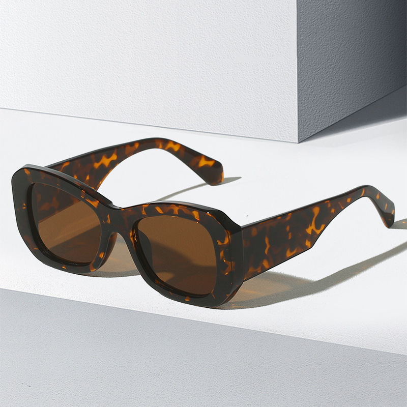 Women's Sunglasses Large Frame Personalized Fashion Shades_voghion.com