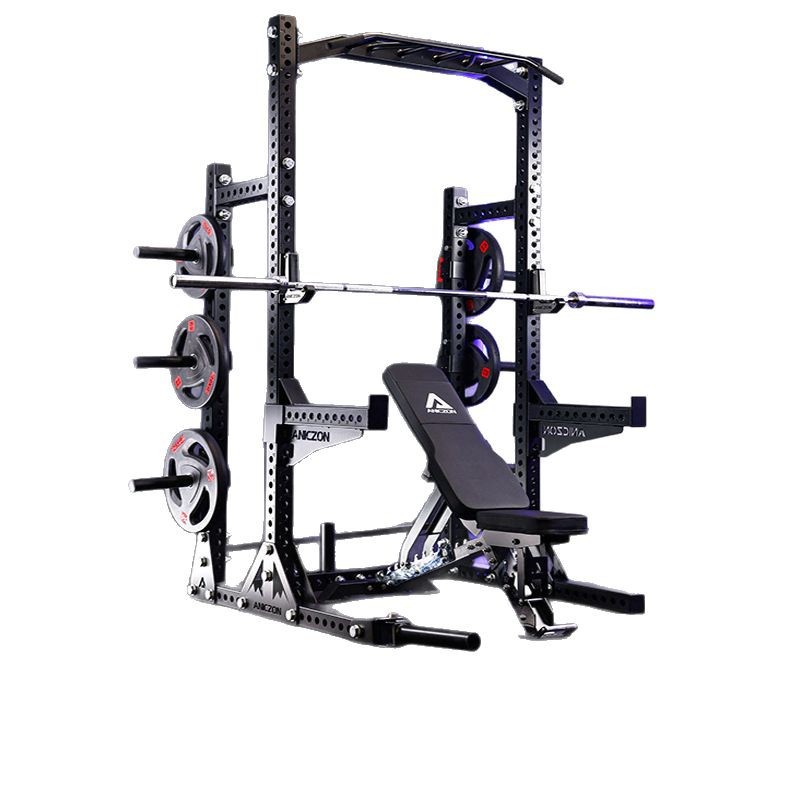 marco de entrenamiento en cuclillas pórtico vertical push frame multifuncional gimnasio integral barrack simple medio marco de cuclillas