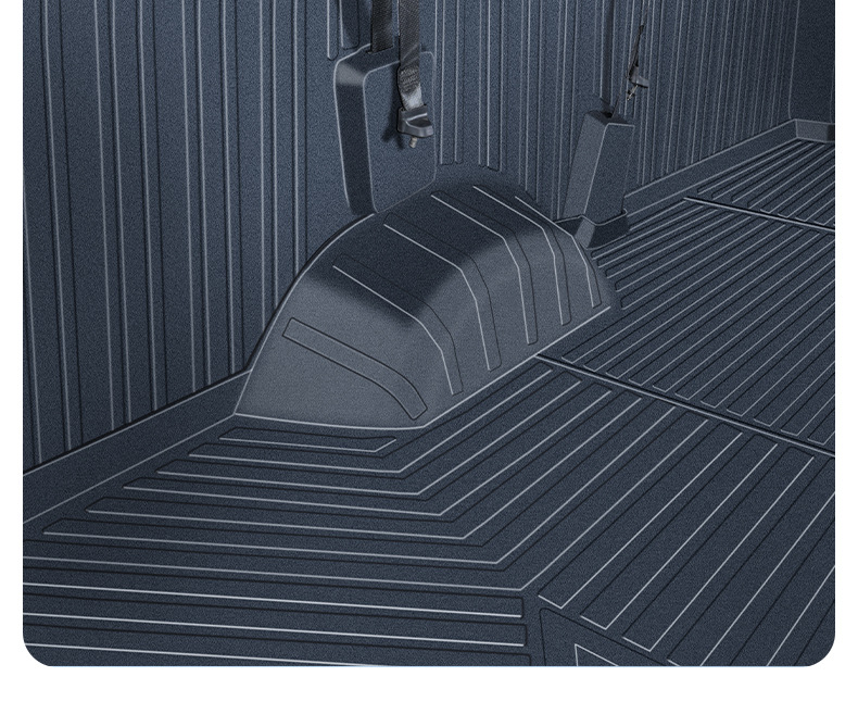 Suitable for Wuling Yangguang Car Floor Mats, Full-Coverage Special Tpe Car Floor Mats for New Energy Pure Electric Five-Seater/Six-Seater Vehicles