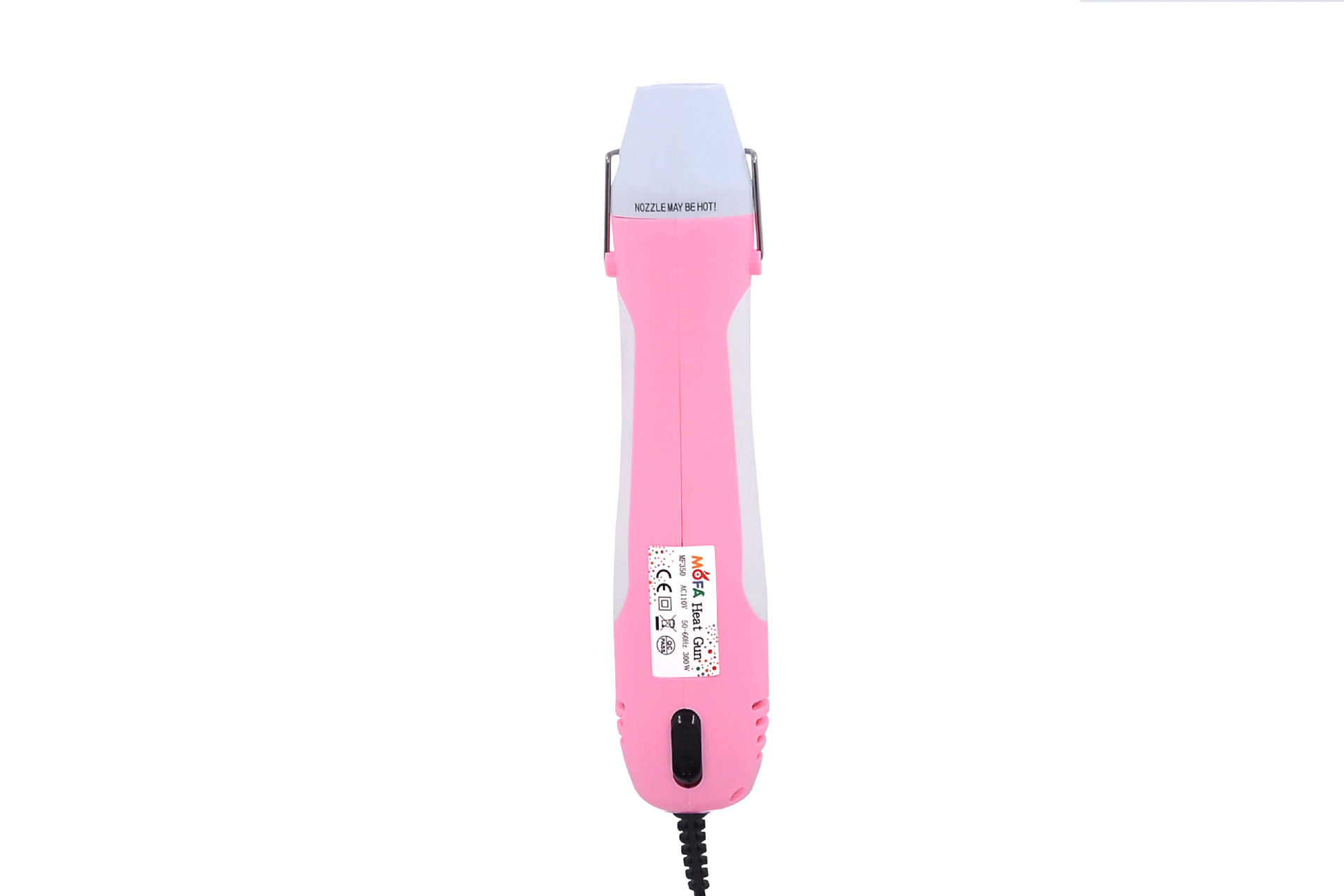 350W pistola de aire caliente película Termocontraíble herramienta conformación sello goma DIY hecho a mano cerámica arcilla calefacción secador pelo