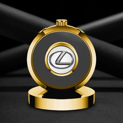 Holder Ornaments, Long-Lasting, Perfplant seat - comes-with-1-bottle-blue-ocean-perfume-lexus-gold-alloy-ornaments