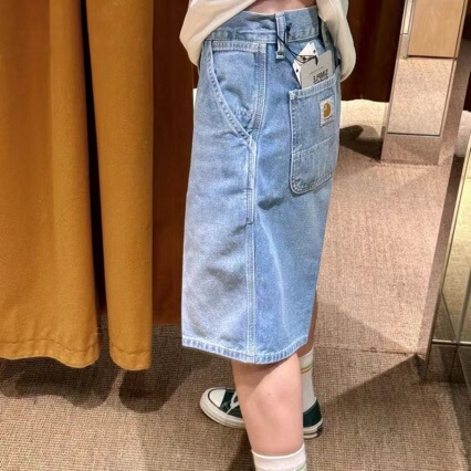 Washed Loose Denim Shorts, Cross-Border In-Stock Items