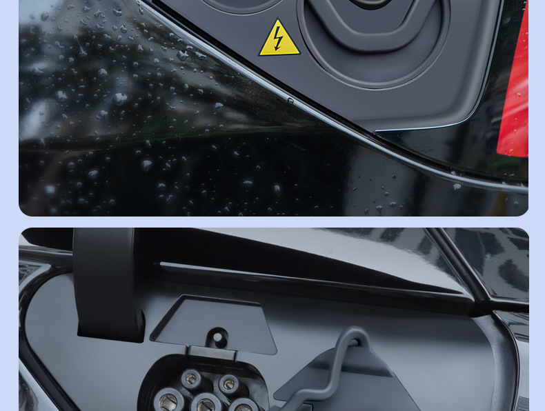Suitable for Tesla ModelY/3 charging port dust cover cover plug rainproof waterproof cover protection ya modified accessories